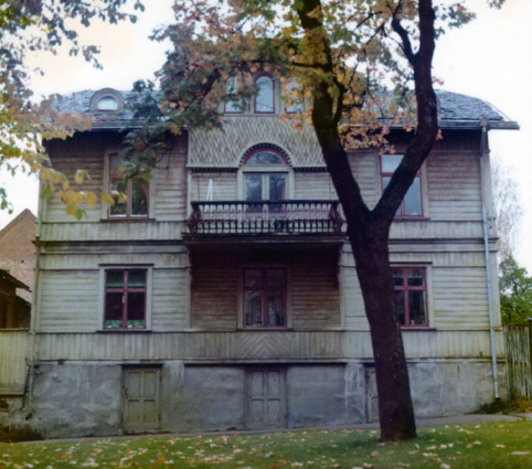 Foto fr�n �stra Esplanaden i Arvika som inspirerat mig till en textil applikation..