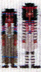 Indianer, detalj  frn Jordens folk, rosengngsvv i serien Rttvisa textilkonstnr katrin bawah.