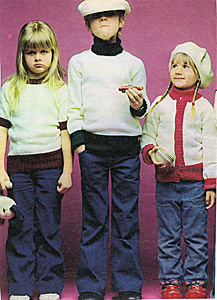 Oblekta tr�jor med flera variationer