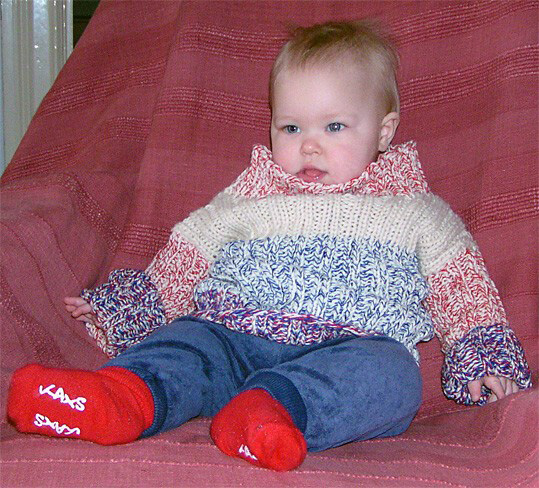 Sigrid i polotr�jan Paul och Paula