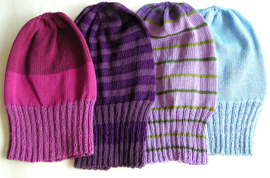 M�ssan Heidi i cerise, lila och ljusbl�tt