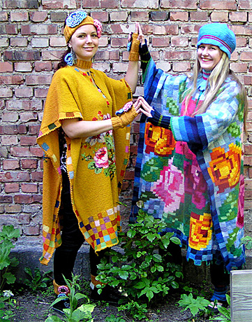 Ponchon Erika och bussarongen Andrea