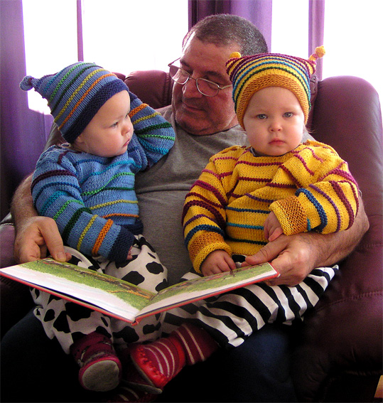 H l�ser f�r T i bl� Botvid och S i gul Bodil.