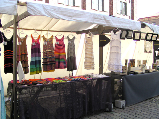 Mitt marknadsst�nd.