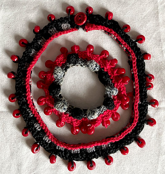 Prla halsband armband