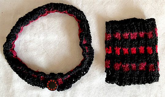 Ruta halsband och arnband